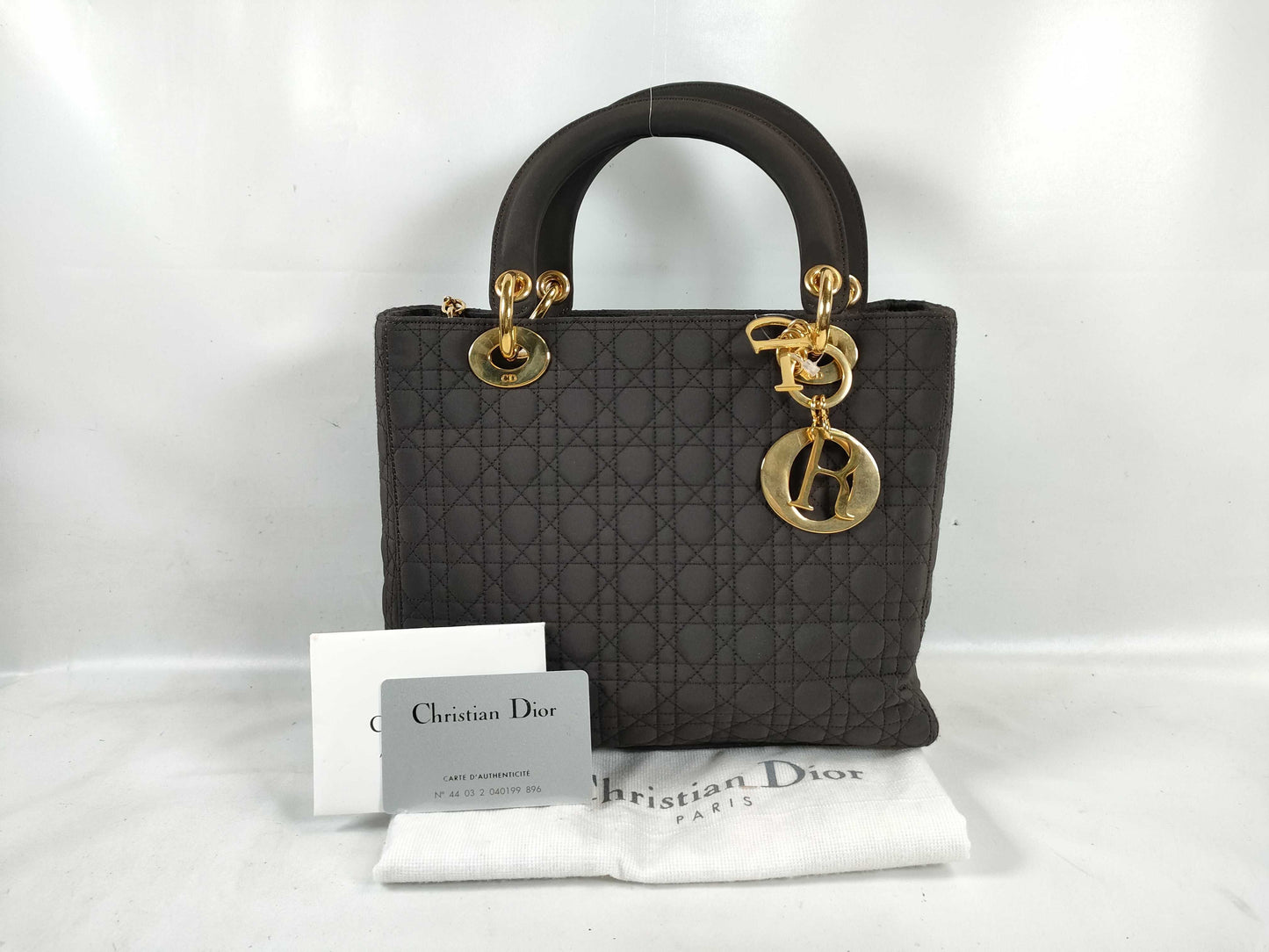 Dior Lady Dior nylon handbag
