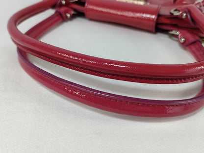 Salvatore Ferragamo enamel bag handbag