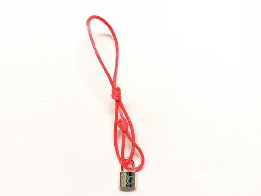 LOUIS VUITTON Monogram Bracelet Silver Lockit Heart Bracelet/Bangle