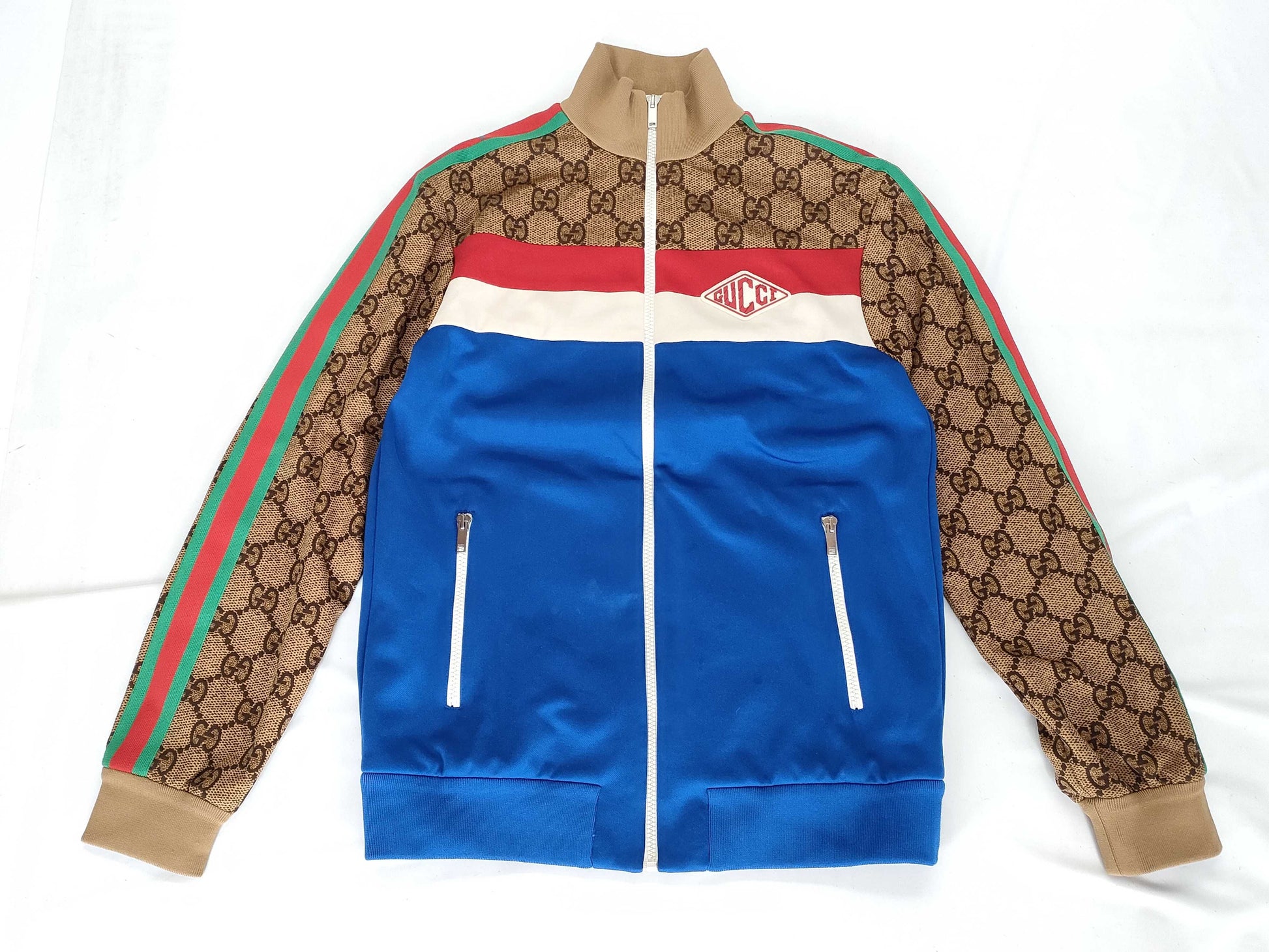 GUCCI gg technical jersey jacket