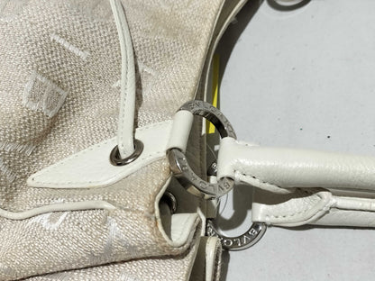 BVLGARI Logomania Canvas Hand Handbag