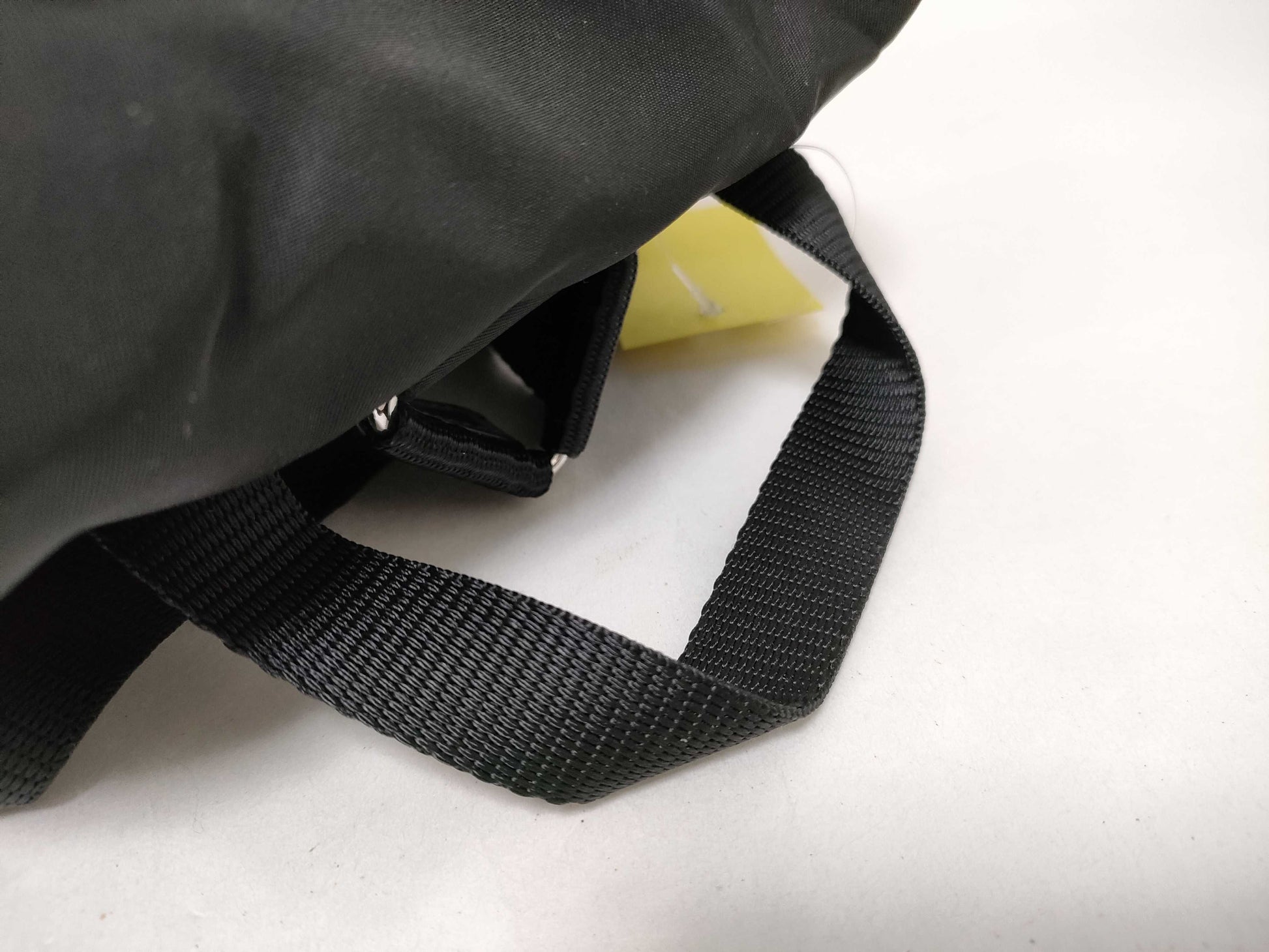 PRADA Nylon Backpack Triangle Logo Rucksack