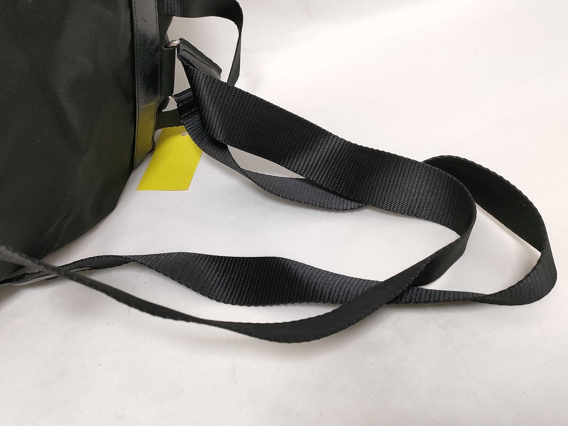 PRADA Nylon Backpack Triangle Logo Rucksack