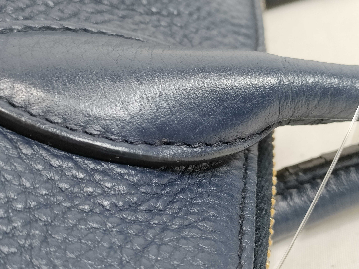 PRADA Vitello Dino Leather Tote Bag with Replacement Strap