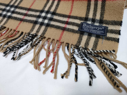BURBERRY wool Nova check scarf