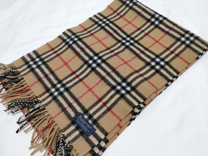 BURBERRY wool Nova check scarf