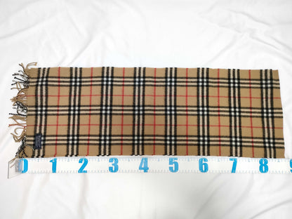 BURBERRY wool Nova check scarf