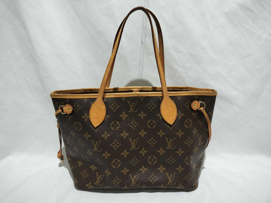 LOUIS VUITTON Monogram M40155 Neverful PM Old Style Handbag