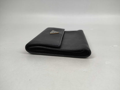 PRADA Saffiano Tri-fold Wallet