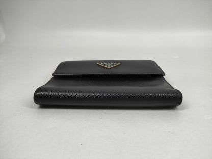 PRADA Saffiano Tri-fold Wallet