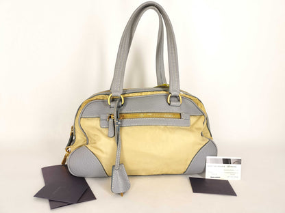 PRADA Nylon Bowling BL0182 Handbag