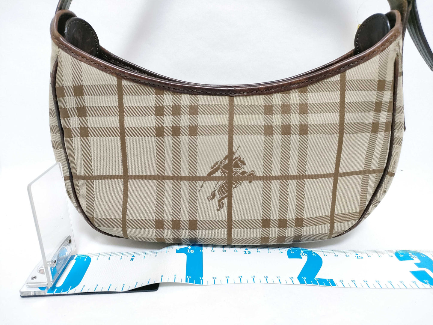 BURBERRY Checkered Shadow Horse One-Shoulder Bag