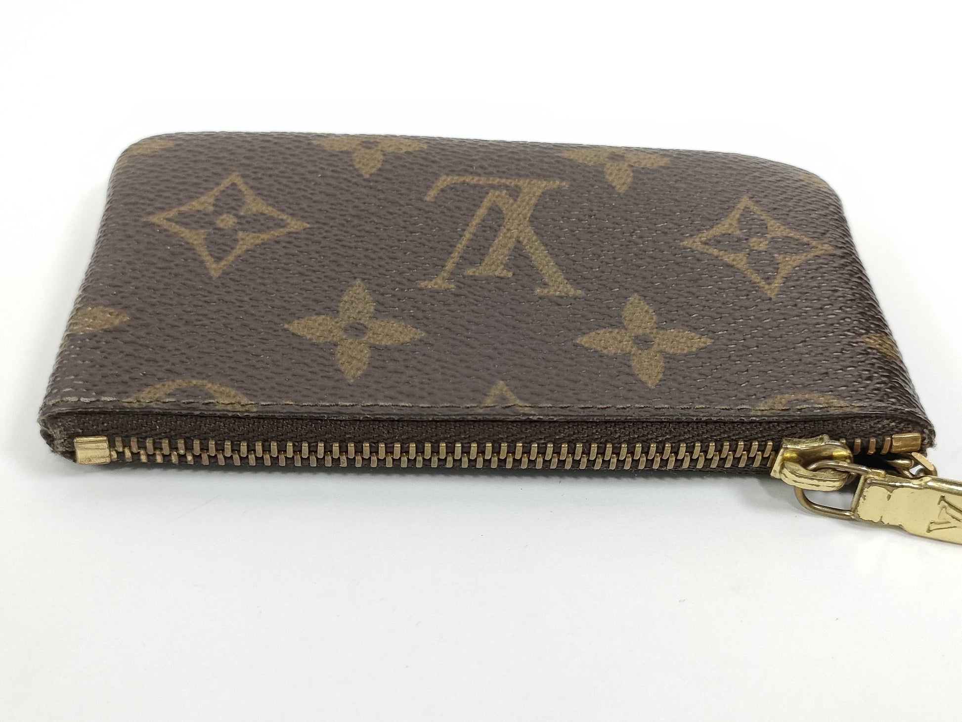 LOUIS VUITTON Monogram M62650 Pochette Cle Coin Case Coin Case