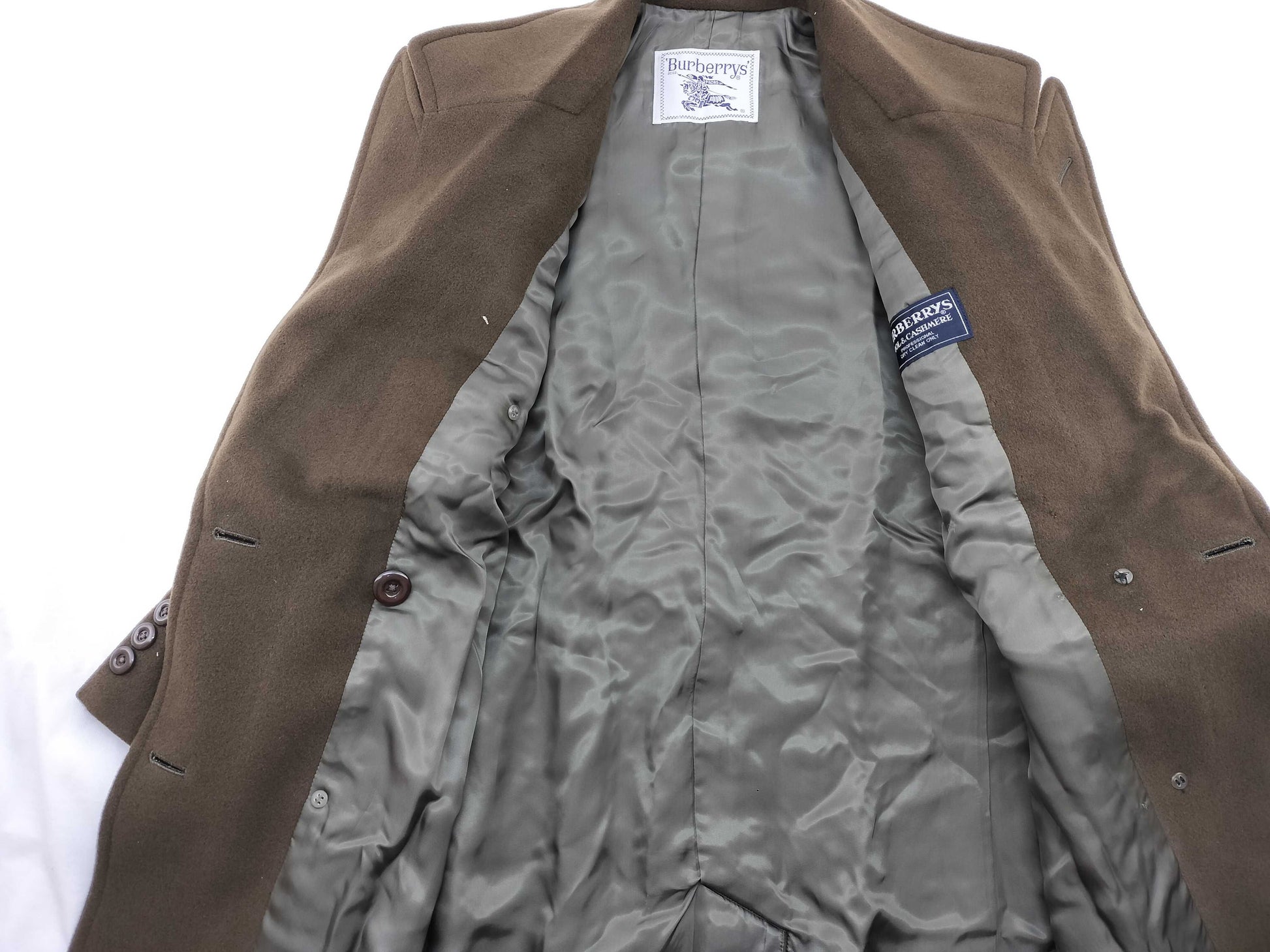 BURBERRY Long Coat Size 7