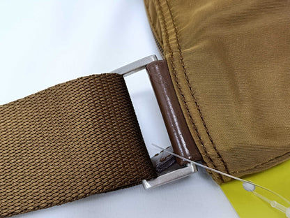PRADA Nylon Brown Shoulder Bag