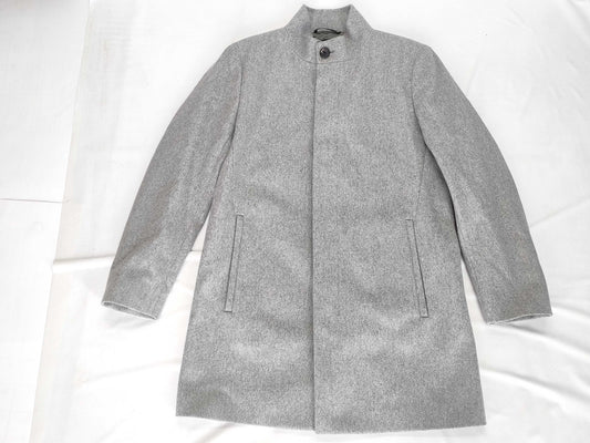 theory stand collar coat coat