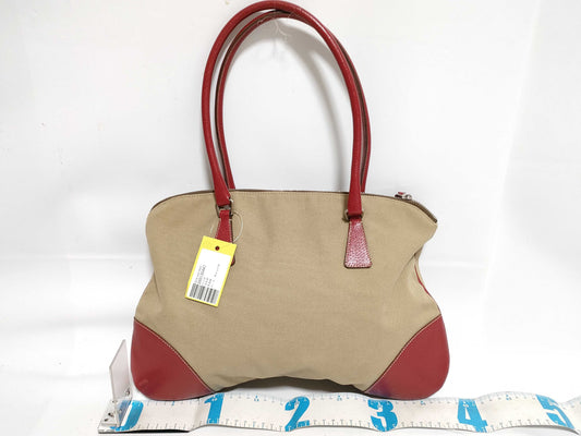 PRADA Tote Canvas Tote Bag