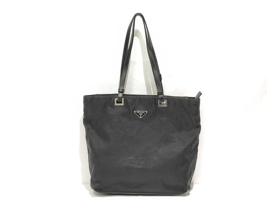 PRADA nylon hand tote bag