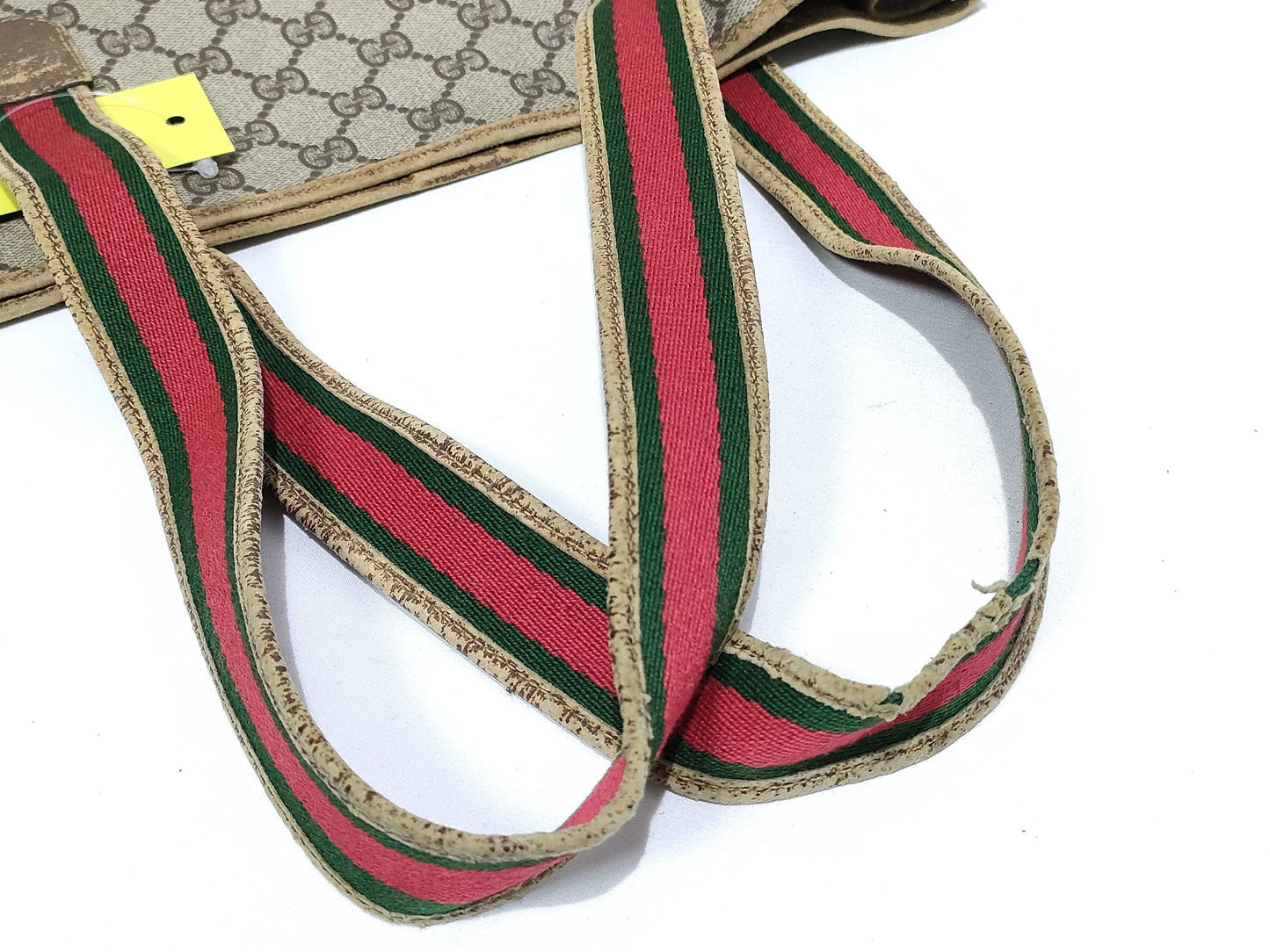 GUCCI GG Supreme Old Gucci Hand Tote Bag