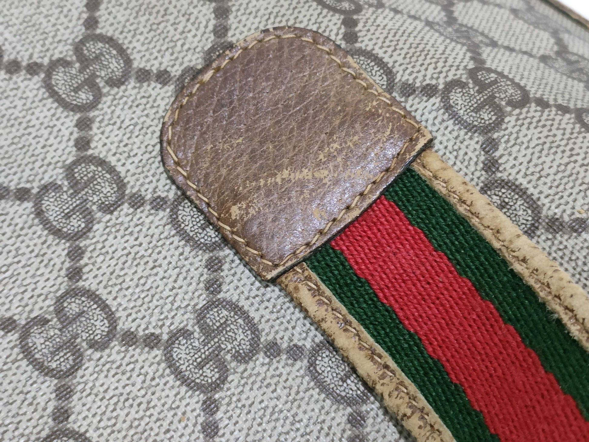 GUCCI GG Supreme Old Gucci Hand Tote Bag