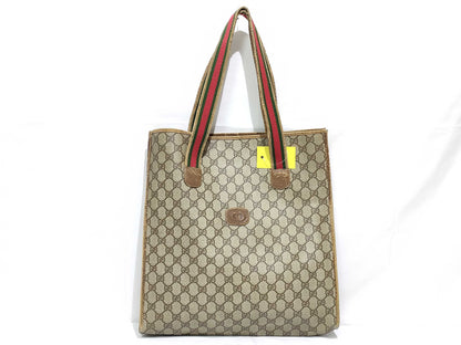 GUCCI GG Supreme Old Gucci Hand Tote Bag