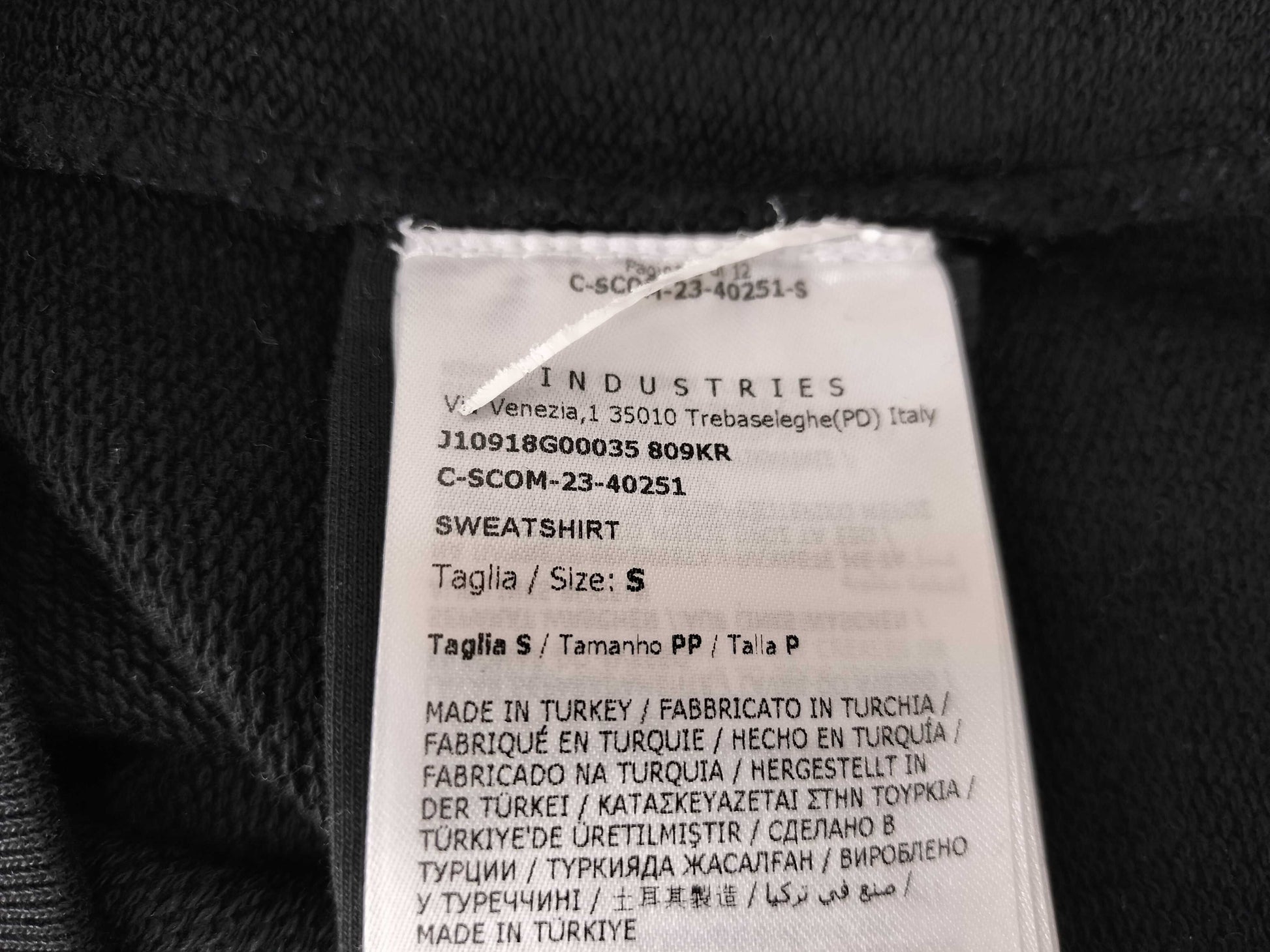 MONCLER Sweatshirt Black Top