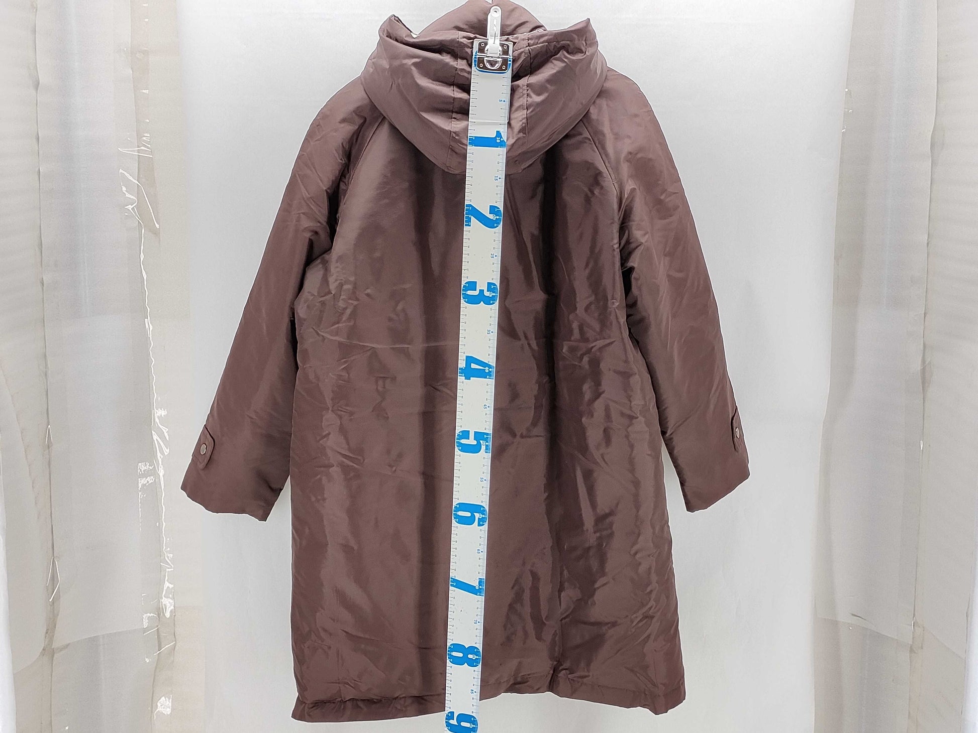 BURBERRY Down Coat Brown Hooded Coat
