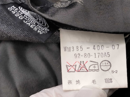 BURBERRY Burberry/Gold Logo Suit Jacket Gray Jacket