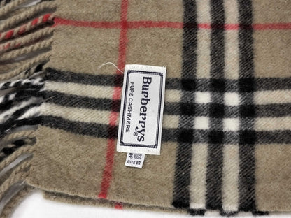 BURBERRY Nova Check Cashmere Scarf