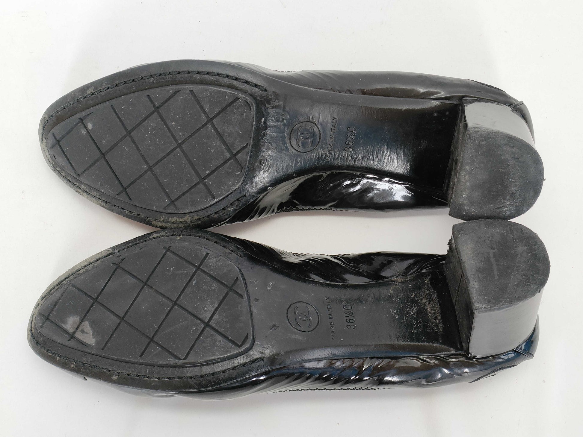 CHANEL Coco Mark Heel Pumps Pumps