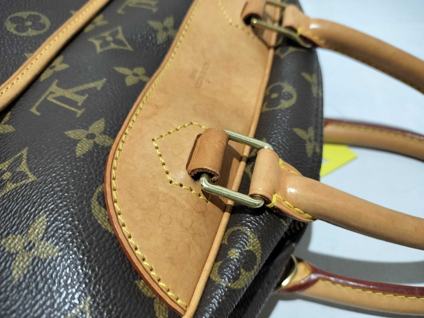 LOUIS VUITTON Monogram M47270 Deauville Handbag
