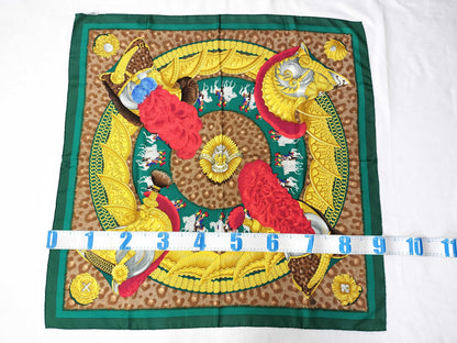 HERMES Carre CASOUES DE PLUMETS Scarf