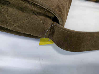 CHANEL Suede Coco Turnlock One Shoulder Shoulder Bag