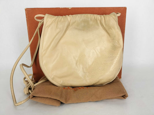 LOEWE Anagram Leather Shoulder Bag