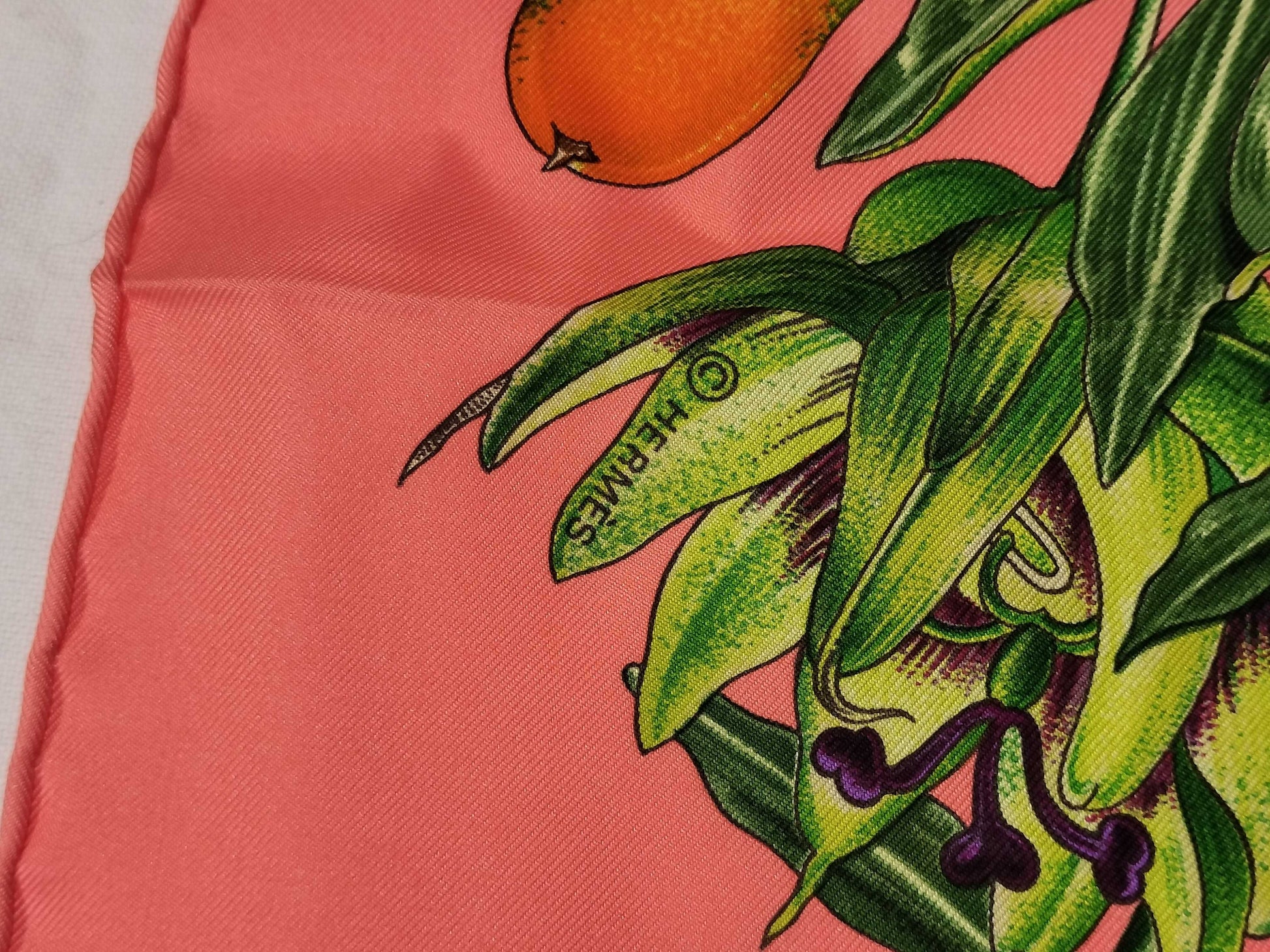 HERMES Carre HERMES Carre Passion Flower Scarf Scarf