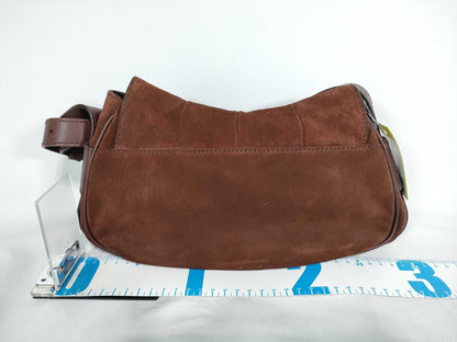 Yves Saint Laurent Suede Top Handle Bag Handbag