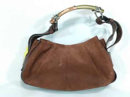 Yves Saint Laurent Suede Top Handle Bag Handbag