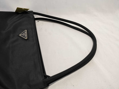 PRADA Nylon Tote Black Handbag