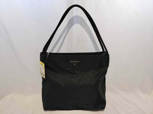 PRADA Nylon Tote Black Handbag