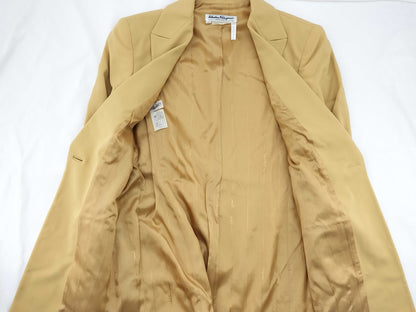 Salvatore Ferragamo jacket with Gancini hardware