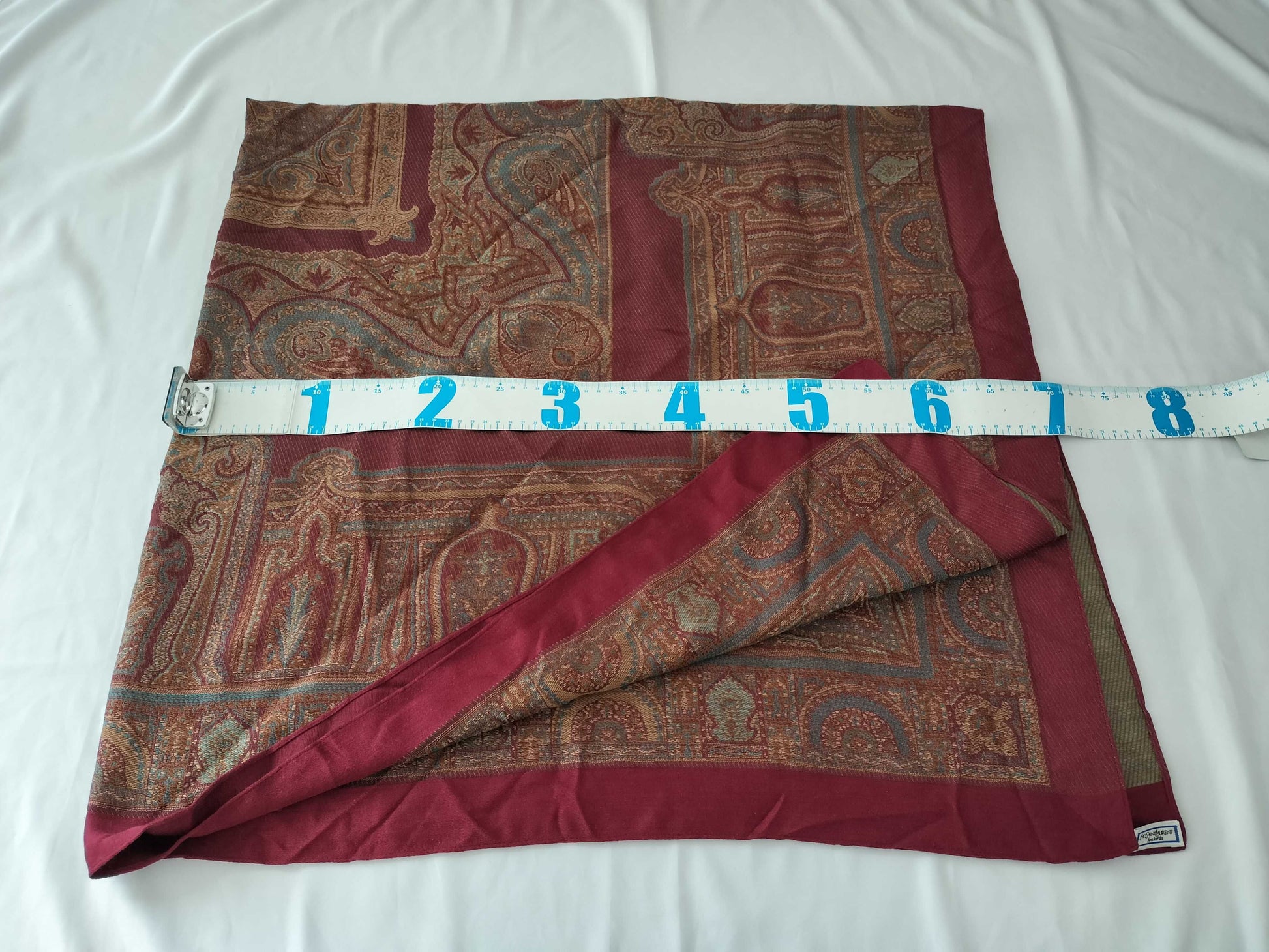 Yves Saint Laurent Large Shawl Scarf with Tag