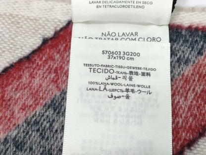 GUCCI GUCCI Scarf 3G200 Beige 9568 Scarf