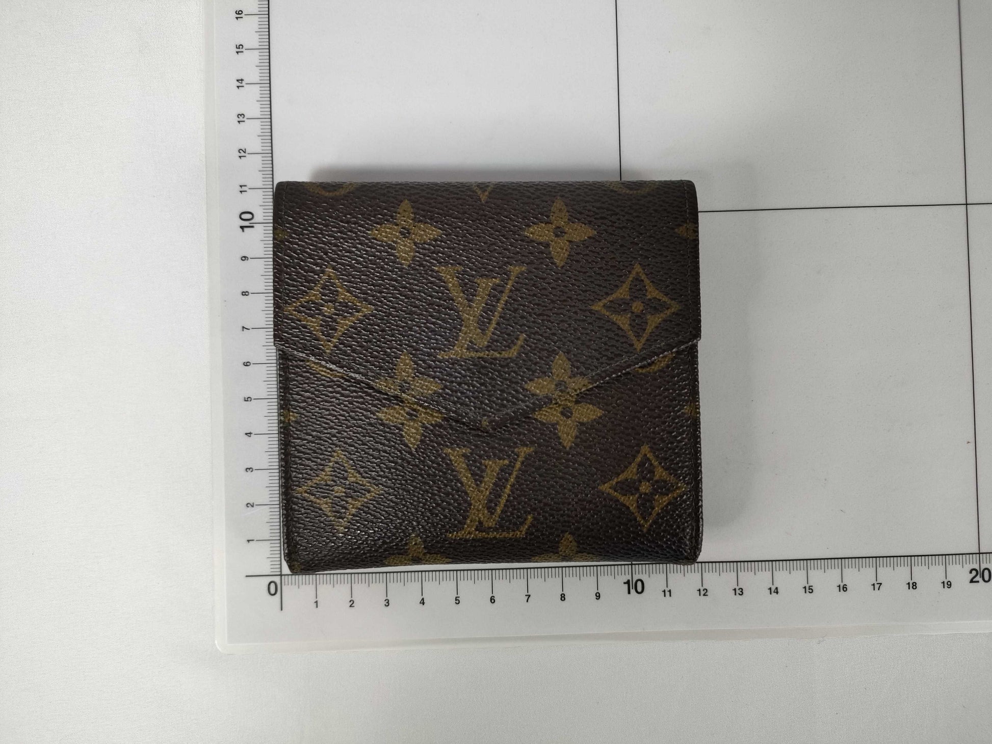 LOUIS VUITTON Monogram Portomone Biekartcredi Wallet