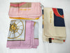CELINE Horsebit and other pastel color scarves*3