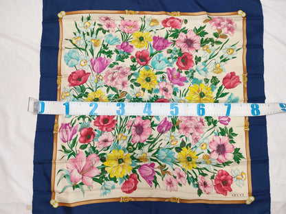 GUCCI Botanical Pattern *2 Scarf