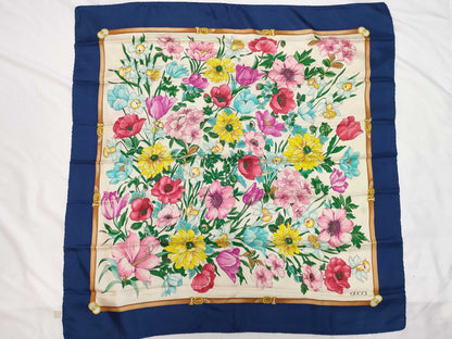 GUCCI Botanical Pattern *2 Scarf