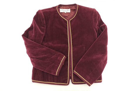 Dior Velour Jacket Jacket