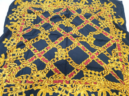 CHANEL CHANEL Chain Design Scarf Scarf