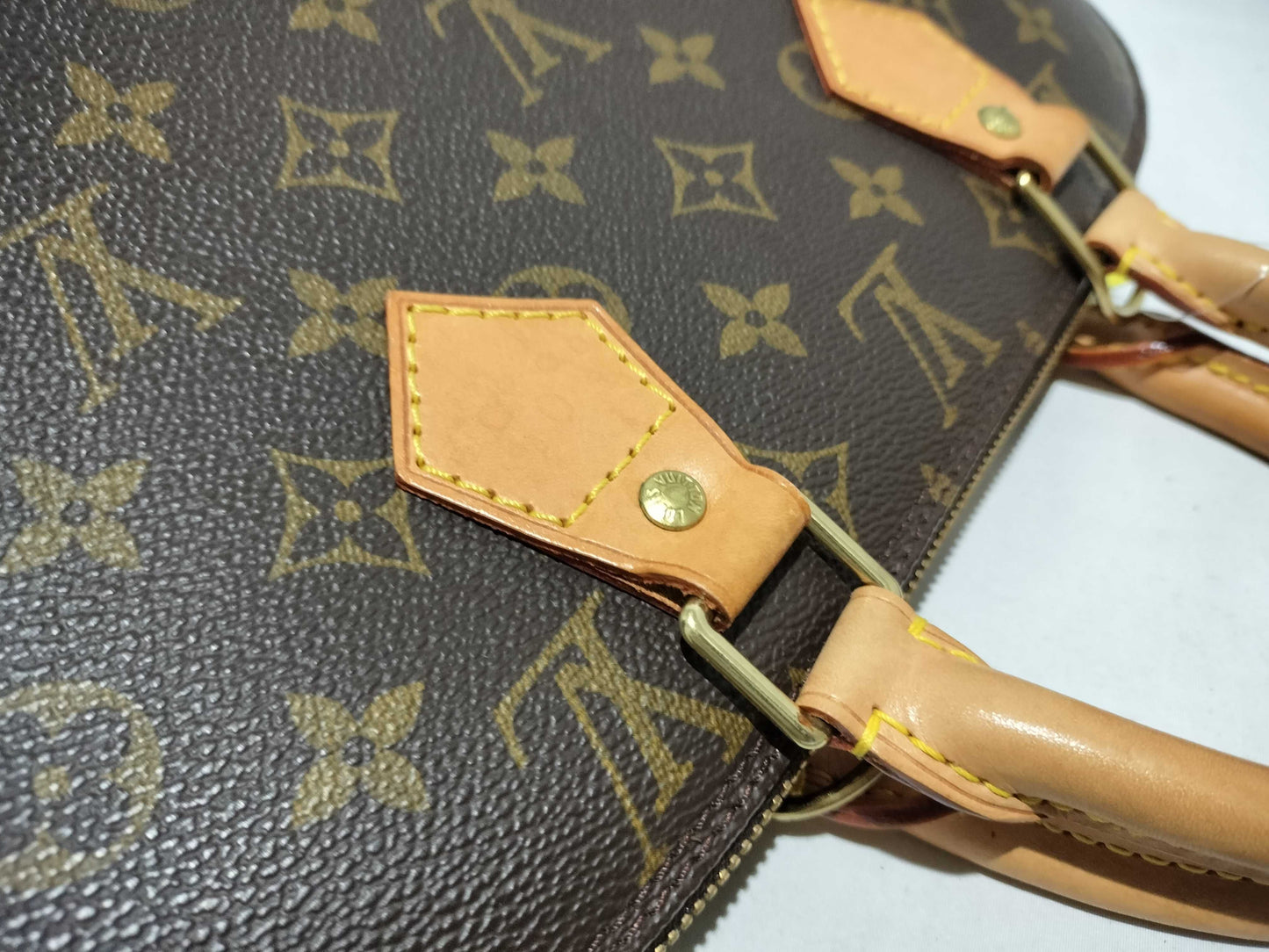 LOUIS VUITTON Monogram M53151 ALMA PM Handbag