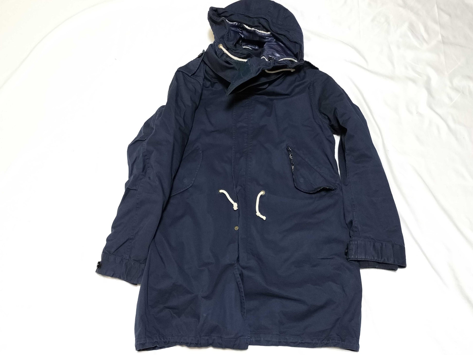 BURBERRY BLACK LABEL COAT HOODIE COAT